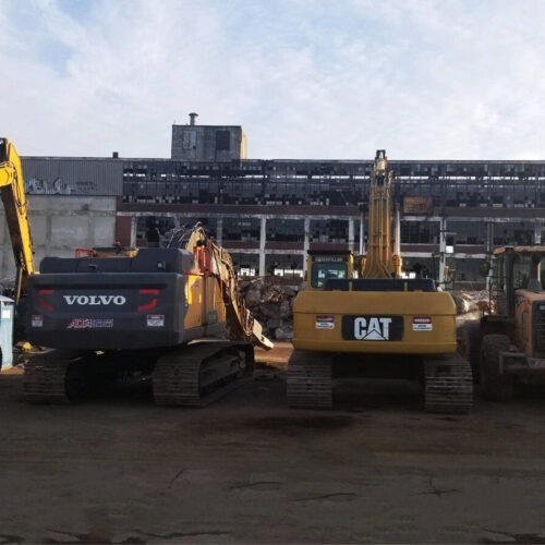Cadillac Stamping Plant Demolition Detroit 2022a